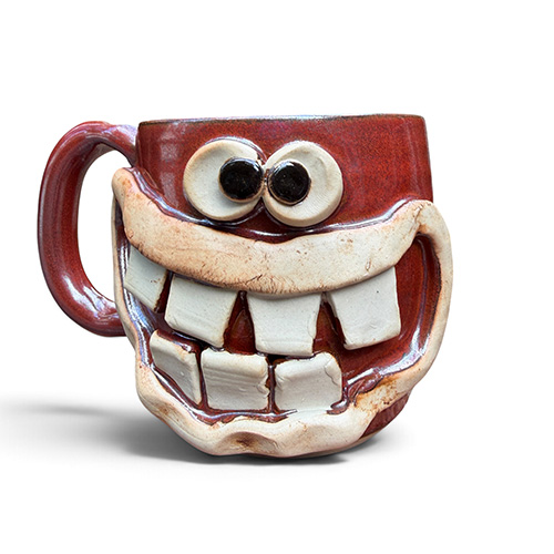 Nelson Studio Rust Toothy Mug DP6535